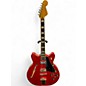 Used Fender Coronado II Candy Apple Red Hollow Body Electric Guitar thumbnail