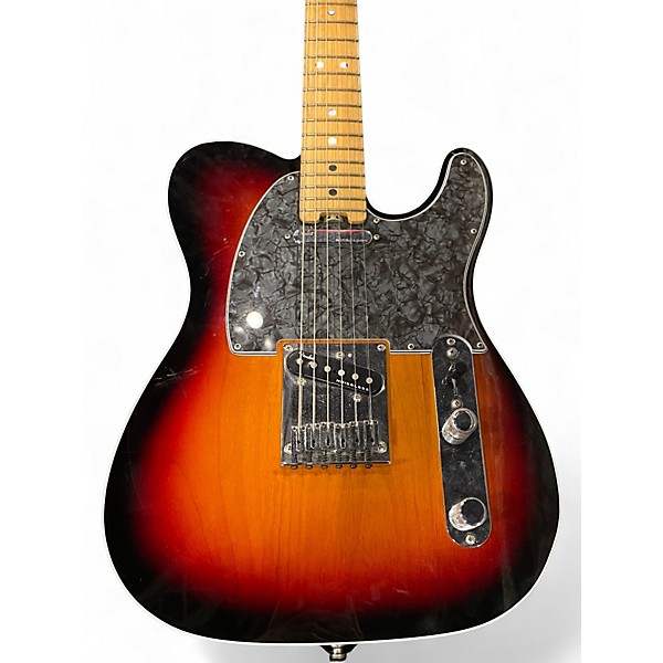 Used 2016 Fender American Elite Telecaster 3 Color Sunburst Solid Body Electric Guitar