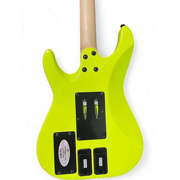 Used 2020s Schecter Guitar Research SUN VALLEY SUPER SHREDDER FR S Birch Green Solid Body Electric Guitar