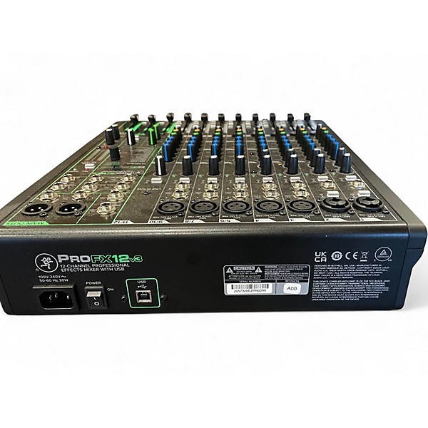 Used Mackie PROFX12 V3 Unpowered Mixer