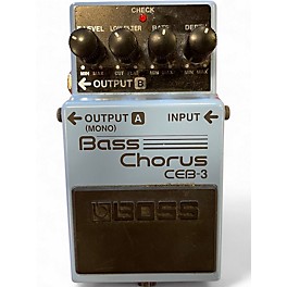 Used BOSS CE2B Bass Chorus Bass Effect Pedal
