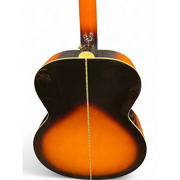 Used Epiphone EJ200CE Vintage Sunburst Acoustic Electric Guitar