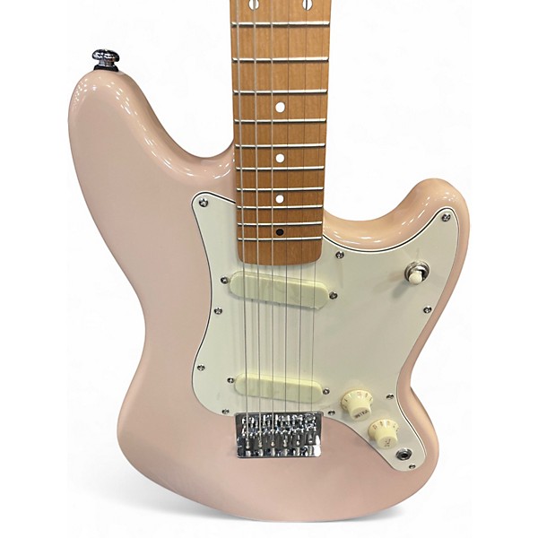 Used Aklot 3/4 GUITAR Shell Pink Solid Body Electric Guitar