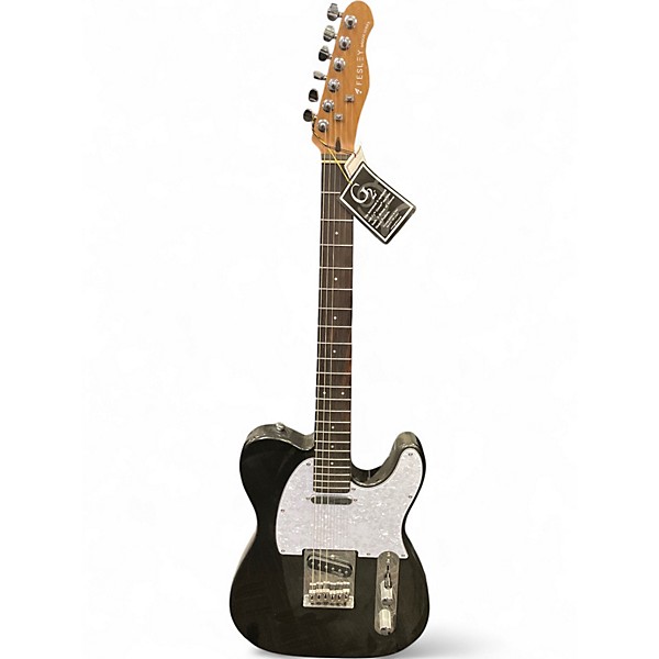 Used Fesler TELE STYLE BODY Metallic Gray Solid Body Electric Guitar