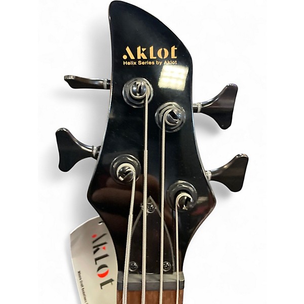 Used Aklot BASS BLACK Electric Bass Guitar