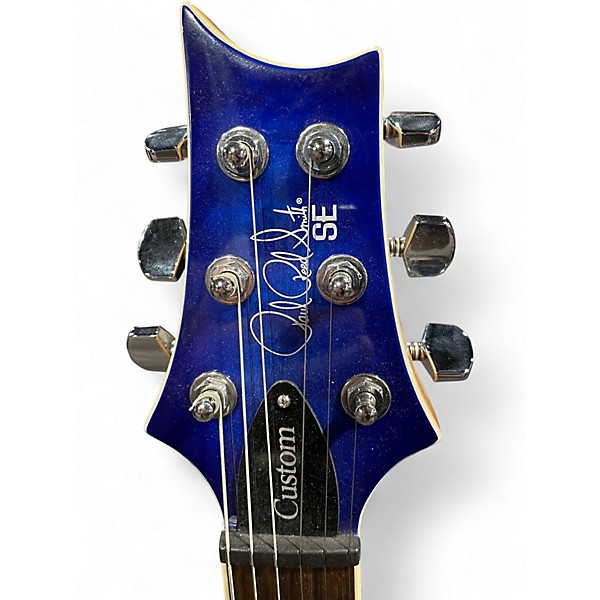 Used PRS SE Custom 22 Semi-Hollowbody Blueburst Hollow Body Electric Guitar