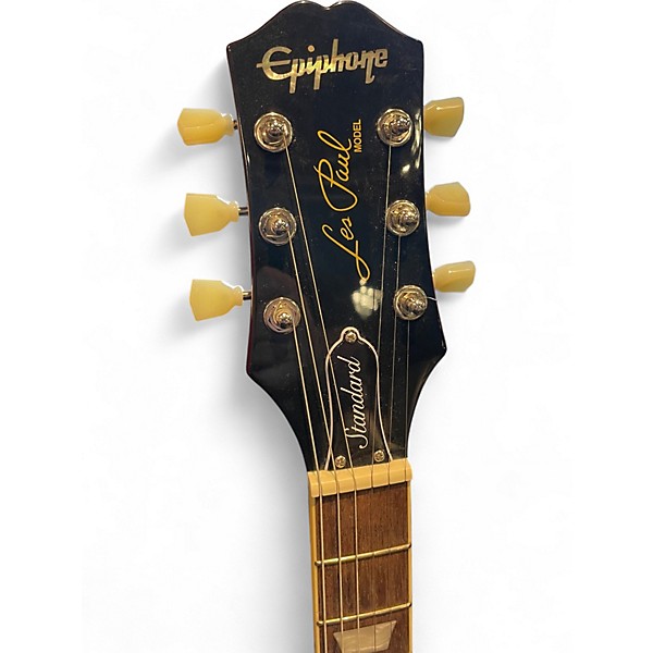 Used Epiphone Les Paul Standard Vintage Sunburst Solid Body Electric Guitar