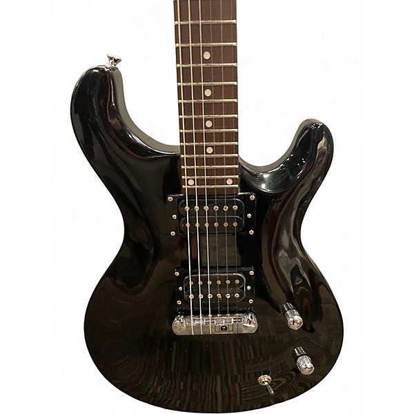 Used Ivy IP-350 Black Solid Body Electric Guitar