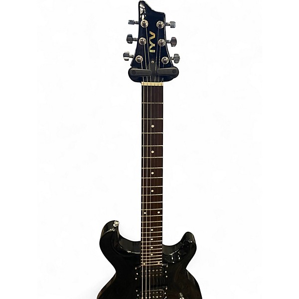 Used Ivy IP-350 Black Solid Body Electric Guitar