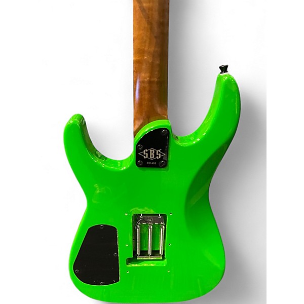 Used Sbs GUITAR GREEN Solid Body Electric Guitar