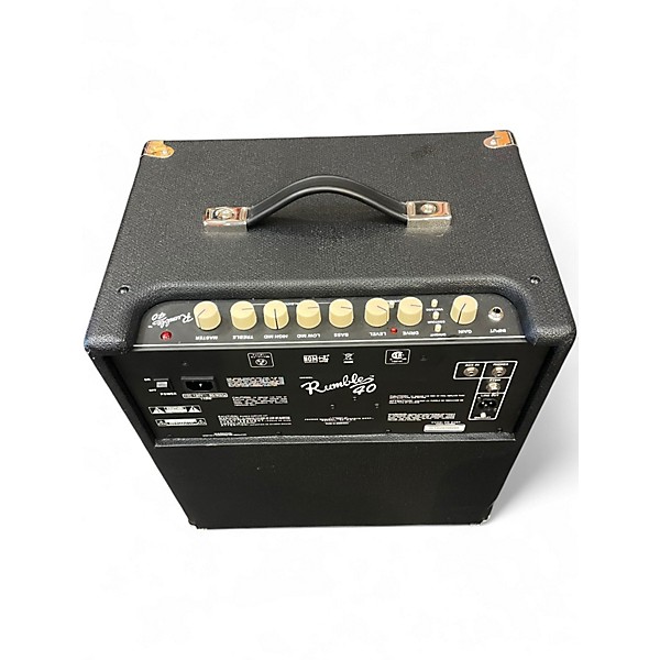 Used Fender Rumble V3 40W 1x10 Bass Combo Amp