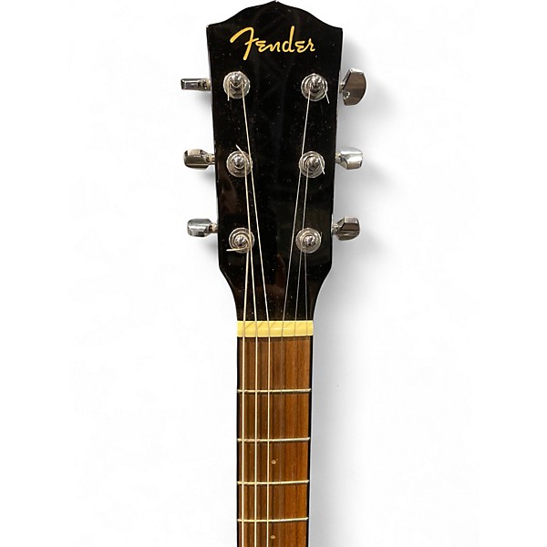Used Fender CC-60SCE Black Acoustic Electric Guitar
