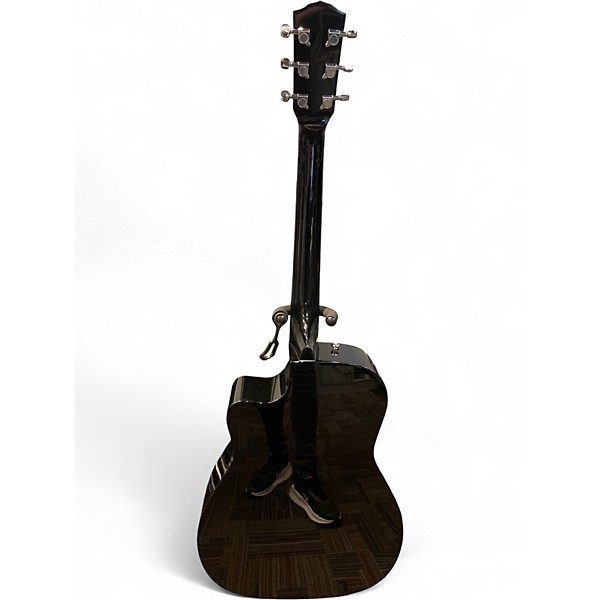 Used Fender CC-60SCE Black Acoustic Electric Guitar