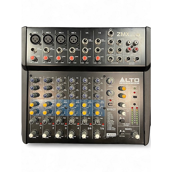 Used Alto ZMX122FX 8-Channel Unpowered Mixer