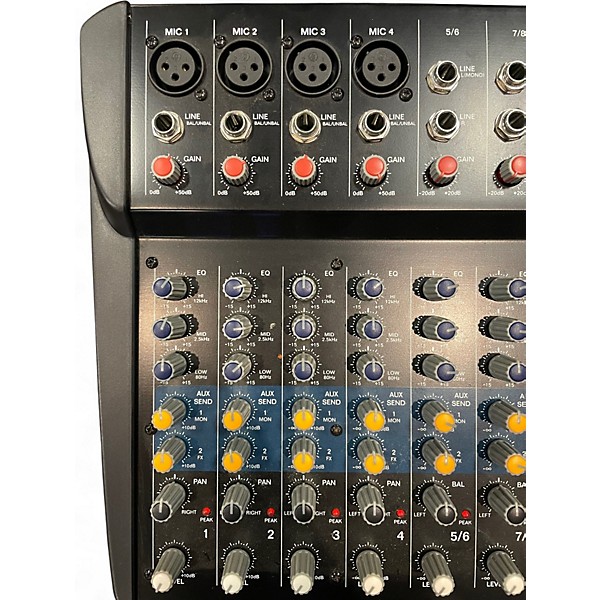 Used Alto ZMX122FX 8-Channel Unpowered Mixer