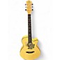 Used Luna Fauna Butterfly TRANSPARENT NATURAL Acoustic Electric Guitar thumbnail