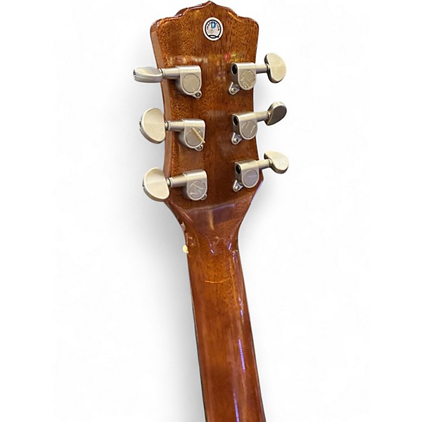 Used Luna Fauna Butterfly TRANSPARENT NATURAL Acoustic Electric Guitar