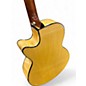 Used Luna Fauna Butterfly TRANSPARENT NATURAL Acoustic Electric Guitar