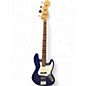 Used Fender Standard Jazz Bass Purple Electric Bass Guitar thumbnail