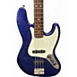 Used Fender Standard Jazz Bass Purple Electric Bass Guitar