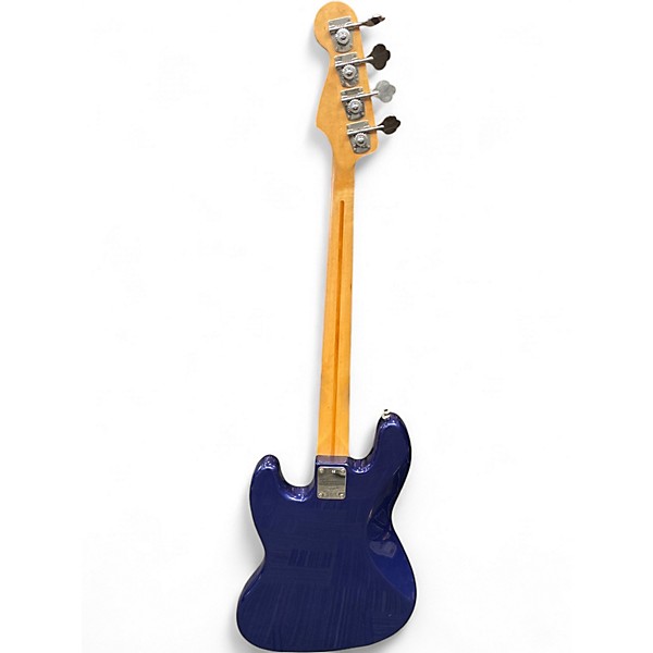 Used Fender Standard Jazz Bass Purple Electric Bass Guitar