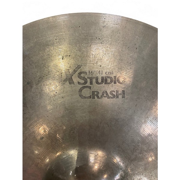 Used SABIAN 16in AAX Studio Crash Brilliant Cymbal