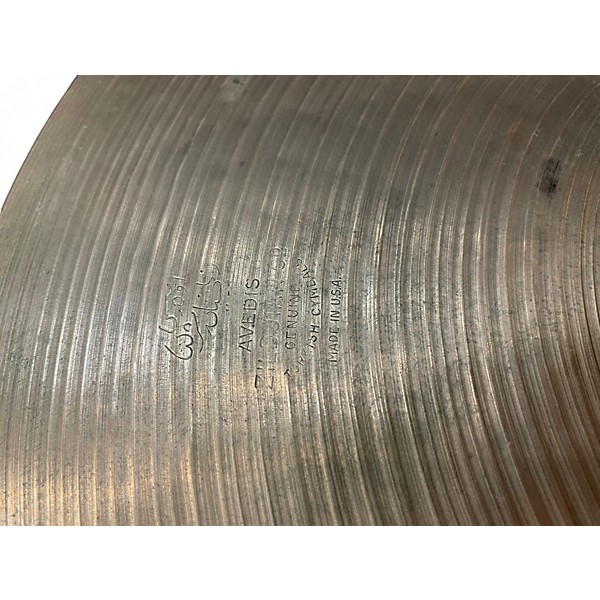 Used Zildjian 14in Avedis Hi Hat Pair Cymbal