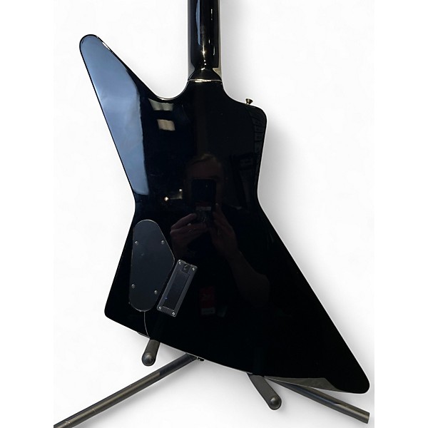 Used Epiphone 84 Explorer Black Solid Body Electric Guitar