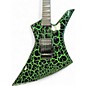 Used Jackson PRO SERIES BRANDON ELLIS SIGNATURE GREEN CRACKLE Solid Body Electric Guitar