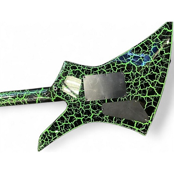 Used Jackson PRO SERIES BRANDON ELLIS SIGNATURE GREEN CRACKLE Solid Body Electric Guitar