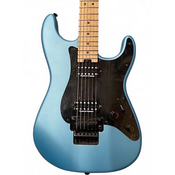 Used 2010s Charvel PRO MOD SO CAL Blue Solid Body Electric Guitar