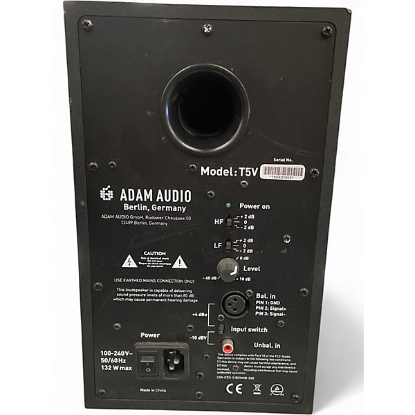 Used ADAM Audio T5V Powered Monitor