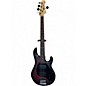 Used Sterling by Music Man Ray5 5 String Red to Black Fade Electric Bass Guitar thumbnail