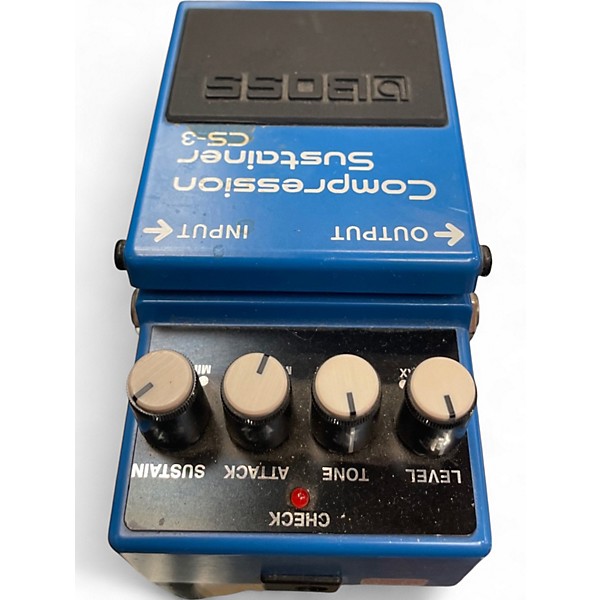 Used BOSS CS3 Compressor Sustainer Effect Pedal