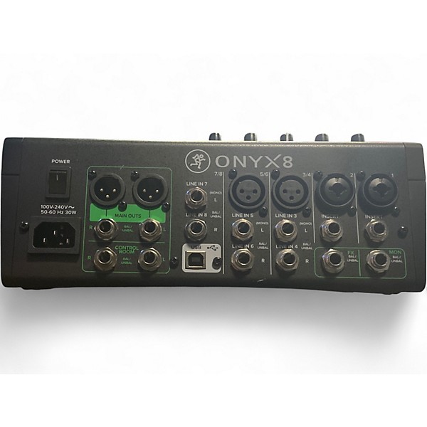 Used Mackie Onyx8 Unpowered Mixer