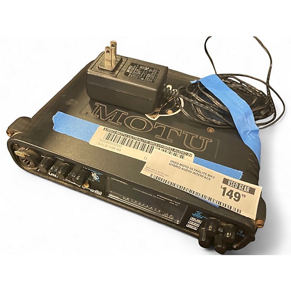 Used MOTU UltraLite MK3 Hybrid Audio Interface