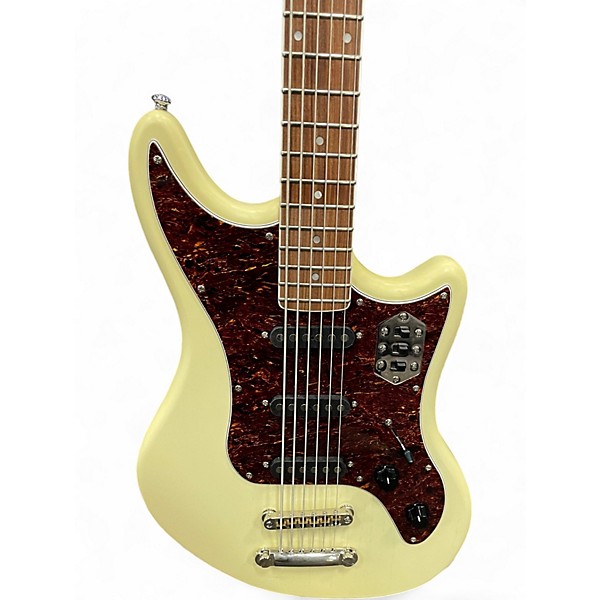 Used Schecter Guitar Research hellcat vi extended range white Electric Bass Guitar
