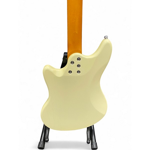 Used Schecter Guitar Research hellcat vi extended range white Electric Bass Guitar