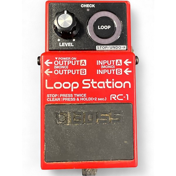 Used BOSS RC1 Loop Station Pedal