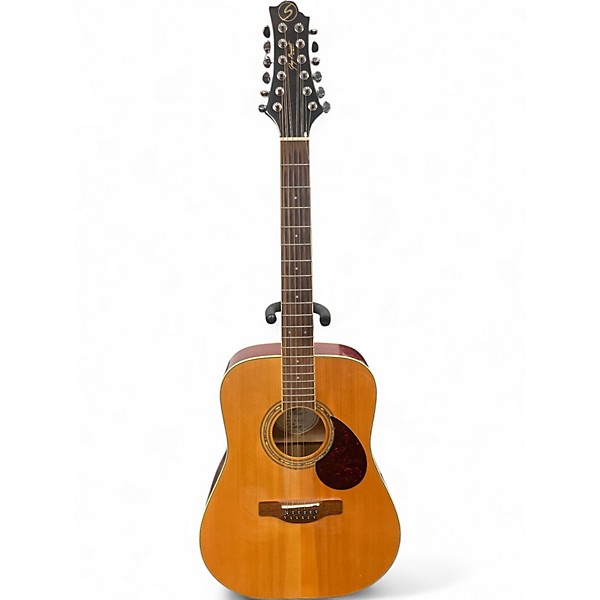 Used Greg Bennett Design by Samick D512 Natural 12 String Acoustic Guitar