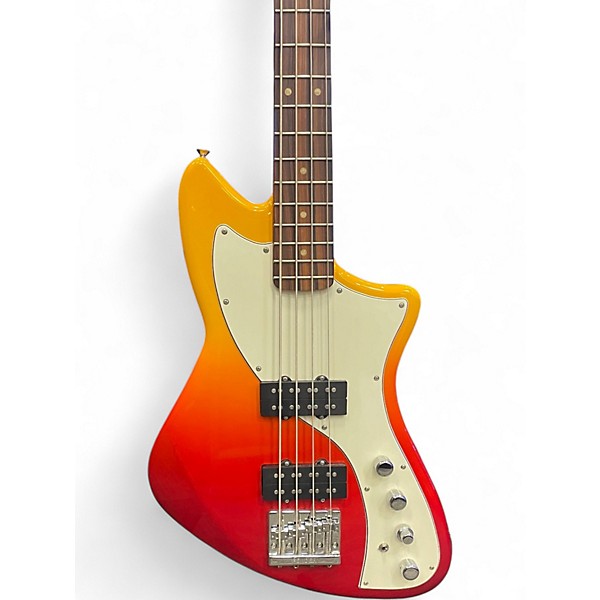 Used Fender Player Plus Meteora Bass Tequila Sunrise Electric Bass Guitar