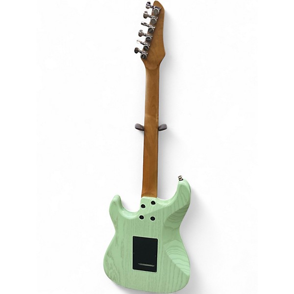 Used Kiesel Delos 6 Surf Green Solid Body Electric Guitar