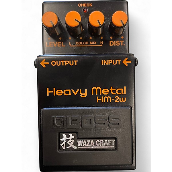 Used BOSS HM2W Heavy Metal Wazacraft Effect Pedal