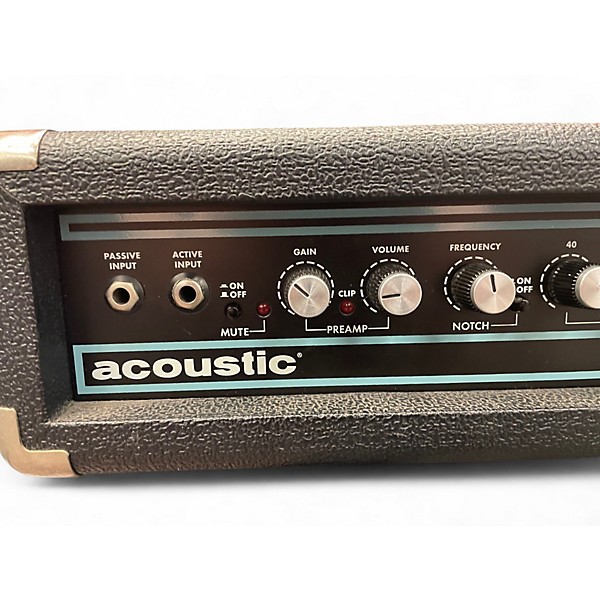 Used Acoustic B600H 600W Bass Amp Head