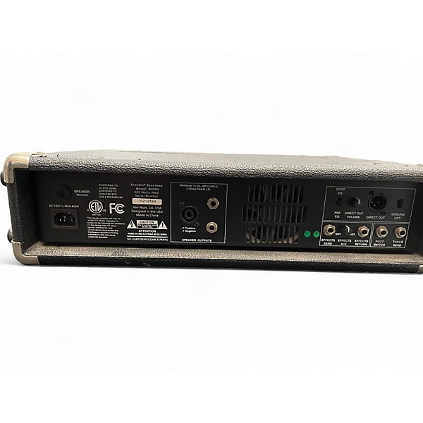 Used Acoustic B600H 600W Bass Amp Head