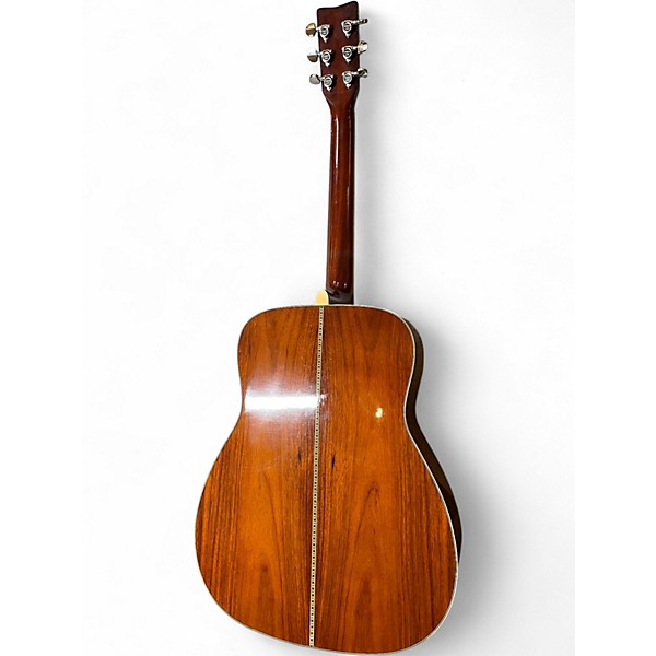 Used Yamaha FG345 Natural Acoustic Guitar