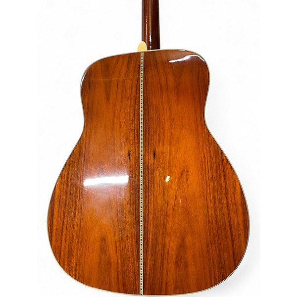 Used Yamaha FG345 Natural Acoustic Guitar
