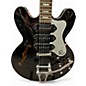 Used Epiphone Riviera Custom P93 Black Royale Black Hollow Body Electric Guitar