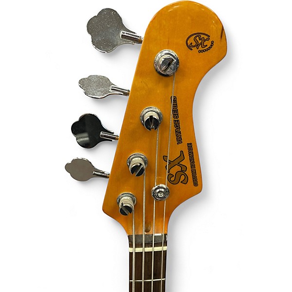 Used SX Vintage Series 2 Color Sunburst Electric Bass Guitar