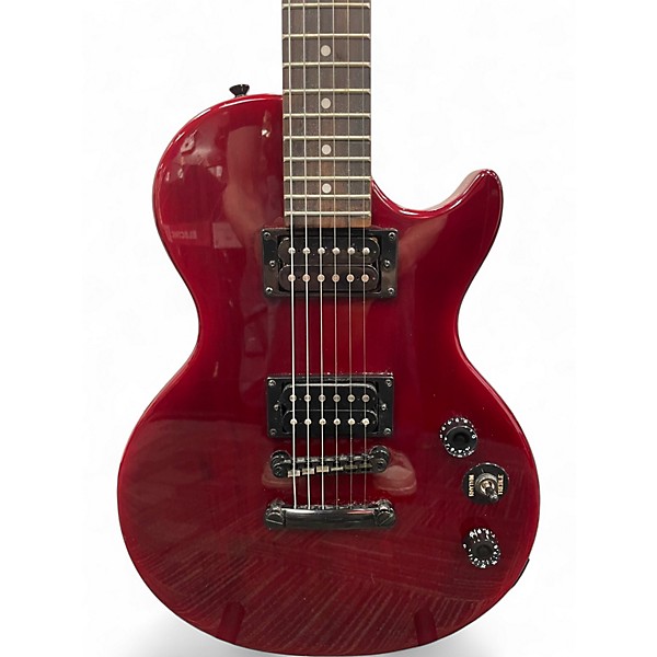 Used Epiphone Special II Candy Apple Red Solid Body Electric Guitar